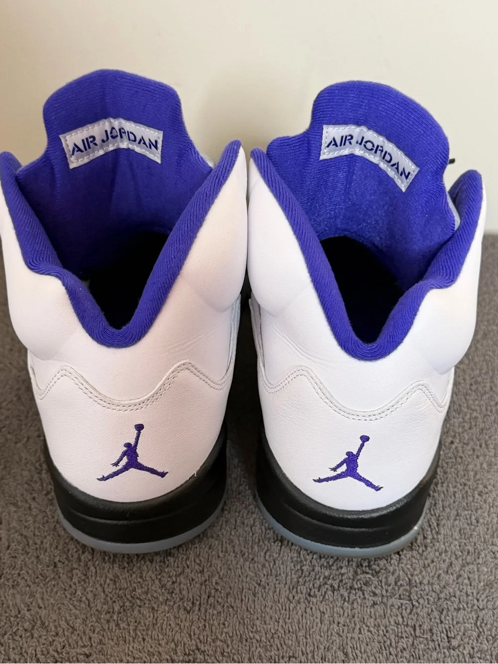 Air Jordan 5 Retro “Concord” White/Purple- Men’s size 11